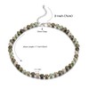 Bulinlin Women's Crystal Pearl Necklace, Silver Boho Statement Choker, Fashion
