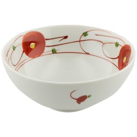 Small Red Flower Bowl 63287