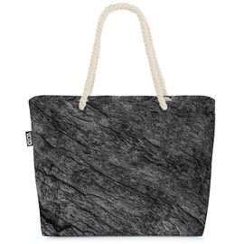 VOID Stone Anthracite Beach Bag Shopper 58 x 38 x 16 cm 23L XXL Shopping Bag Travel Bag Beach Bag