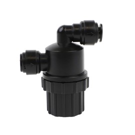 NeoFit Acetal Black Filter Strainer | 10mm Tube | Durable and Reliable Inline Filtration | Reduces Particles for Clean Flow in Water and Air Systems | Easy Push-Fit Installation