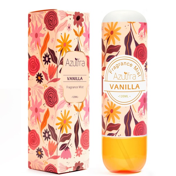 Azulfra Body Spray for Wowen, Vanilla body mist, 4 fl.oz