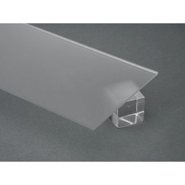 DistinctAndUnique Frosted (24" x 24") Acrylic Plexiglass Sheet 1/4” (6 mm) Thick Easy to Cut Plastic Plexi Glass with Protective Paper for Signs, Privacy Screen, DIY Display Projects