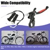 CILOYU Motorized Bike Throttle Cable Handle Grip Assembly Clutch Lever