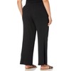 The Drop Women's Catalina Pull-On Rib Sweater Pant, Black, XL
