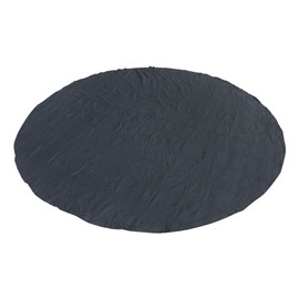 LiGuVCY 21 Ft Pool Liner Pad, Round Pool Pads for Pool Bottom, Seamless, Black