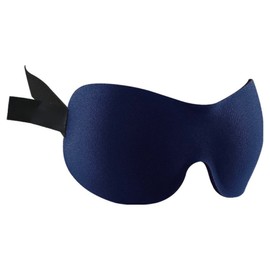 Luneta Blocking Sleep Mask Navy, 1 Piece, 1-Pack / 루네타 차단형 수면안대 네이비, 1개, 1개입