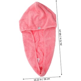 Toalla de Microfibra para Cabello Secado Rápido y Alta Absorción, Gorro para Secar el Cabello Rizado Adecuado para Uso Diario en Casa