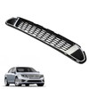 SEBLAFF Lower Grille and Chrome Molding Trim Assembly Black Grill