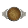 Art Pewter The Wooden Quaich - Made in Scotland Silver