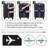 ZOUIQSS Pack of 2 Adjustable Suitcase Strap, Suitcase Strap, Durable
