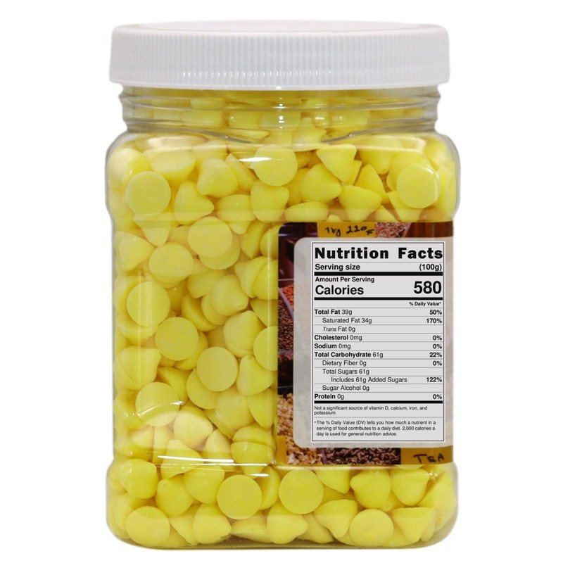 WinCrest Lemon Drop Baking Chips - 1.5 Lb Tub