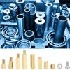 120pcs M4 Spacer Socket Brass Spacer Screw Nut Assortment