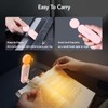 VAVOFO USB Rechargeable Book Light, Blue Lighting Blocking, Amber Light
