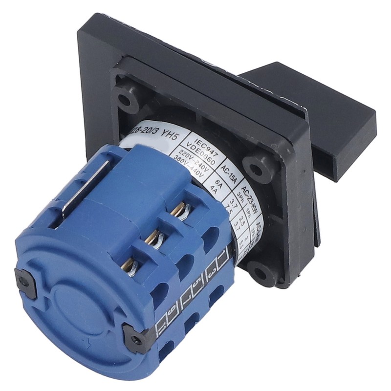 BERM Changeover Switch Rotary Knob Voltage Control 7 Position 3