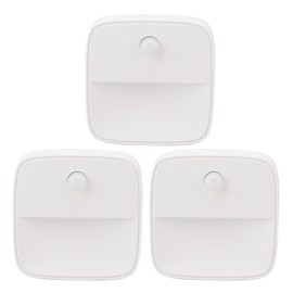 3PCS Plug in Night Light Motion Sensor Dusk to Dawn Sensor 3000K Warm Light LED Night Lamp   for Bedroom