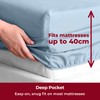 Mellanni Super King Fitted Sheet - All Around Elastic -