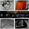 2Pcs Halogen Headlights Assembly Compatible with 09-14 Ford F150 |
