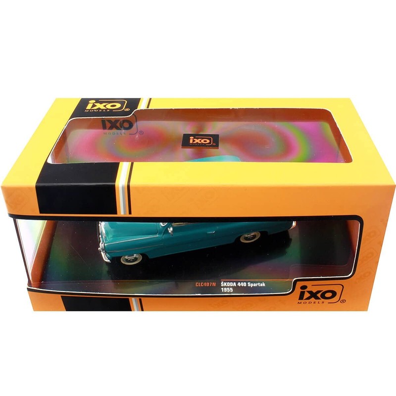Ixo Skoda 440 Spartak 1955 Blue Model Car 1:43 Models