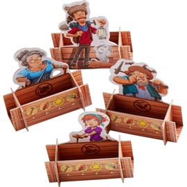 HABA Boom Bang Gold - A Fast Paced Gold Search That Encourages Repeated Playing for Ages 7+ (Made in Germany)