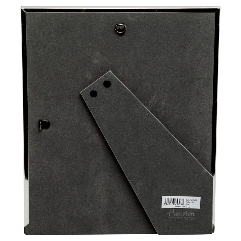 Hampton Frames WOBURN 6x8 (15x20cm) Silver Picture Photo Frame Glass