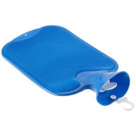 Fashy 6440 Thermoplastic Hot Water Bottler 2 L Half-Ribbed