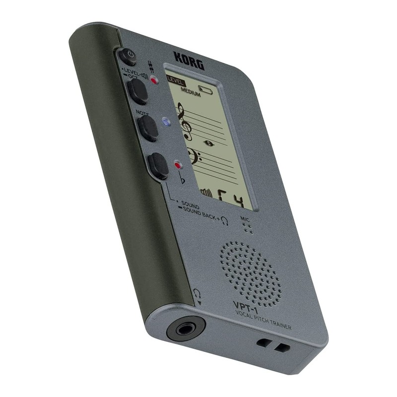 Korg VPT-1 Vocal Pitch Trainer w/ Five-Line Musical Staff Display