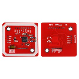 DIANN PN532 NFC NXP RFID Module V3 Kit Near Field Communication Reader Module Kit I2C SPI HSU with S50 White Card Key Card for DIY Smart Phone Android Phone (1-Pack)