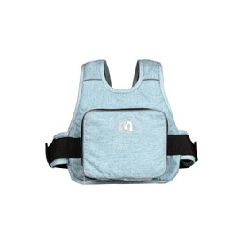 Car Scooter Motorcycle Retractable Storage Child Safety Belt Riding Sleepiness Anti-Drop Protection Strap for Kids 2-10 Years Old (Light Blue)