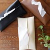 SEMI Soft Pack Tissue Cover (Black) Tissue Case/Synthetic Leather Black