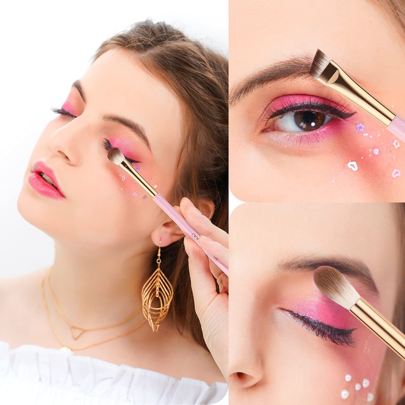 Docolor Eye Makeup Brush Set of 15 Eyeshadow Brush for