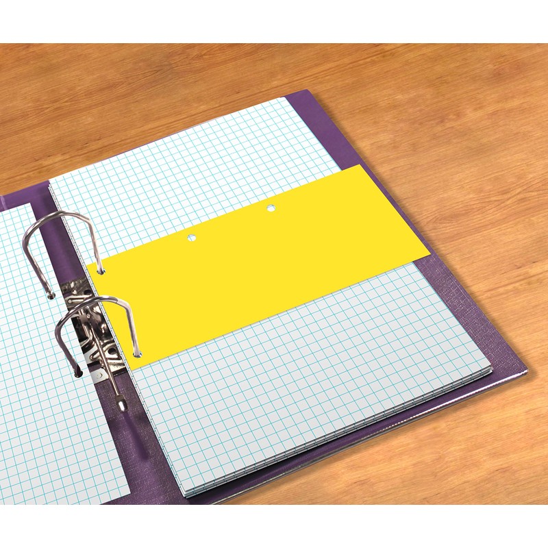 Oxford - Duo Divider Strips, Pack of 60, Yellow