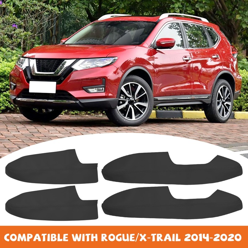 RUIANTE Door Panel Cover Trim Replacement for Nissan Rogue 2014-2020