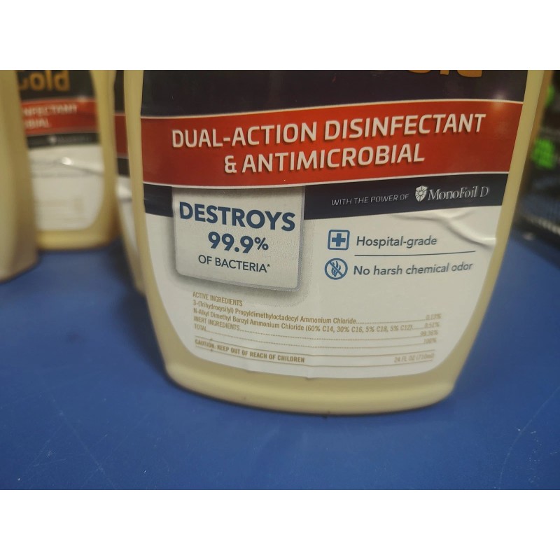 Monofoil D 6 Ea Microgold Dual Surface Hospital Grade Disinfectant