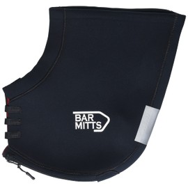 Bar Mitts Snowmobile/ATV/Dirt Bike Mitts, Black, One Size, SM500BLK