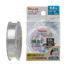 Sanyo Nylon Line, Vulcan Super Mountain Stream, 54.0 yd (50 m), No. 0.3, Natural Clear
