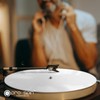PRO SPIN White Acrylic Turntable Mat - Platter Slipmat for