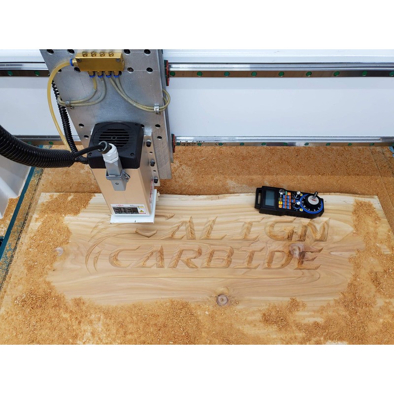 Align Carbide, UP Cut Router Bit, 1/8 Inch Cutting Diameter,