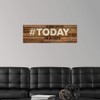 CANVAS ON DEMAND Today is a Gift Wall Decal, Inspirational