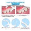 Universo en Linea Hilo Dental Mango Cepillo En Arco Con