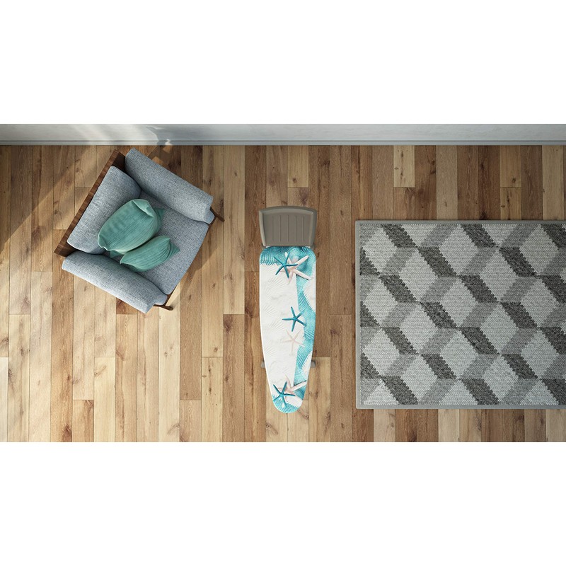 Colombo Ironing Cover 124 x 46 cm, Sand, Size M,