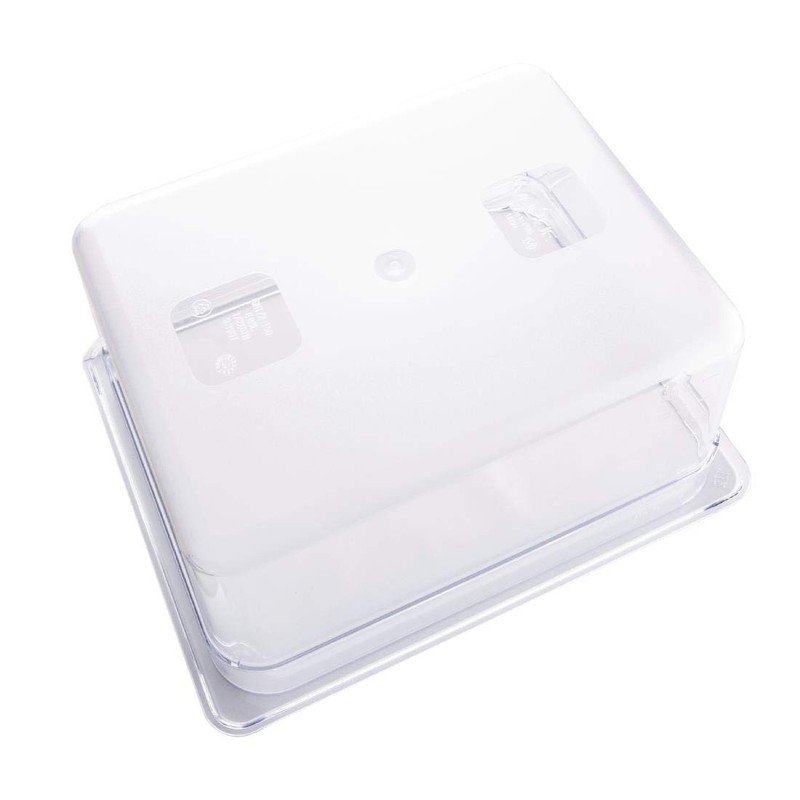 Vogue U230 Polycarbonate 1/2 Gastronorm Container, 8.8 L Capacity, 325
