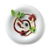 arute 24 cm Soup Plate White Dish Made in Japan