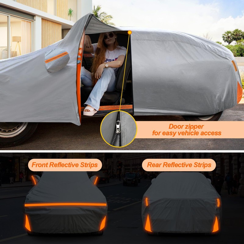 BETERNY Car Cover for 2016-2025 Honda Pilot, Waterproof Custom-fit All