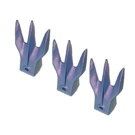 3 - Mini Excavator/Backhoe Bucket HD Trident Rock Tooth - X156TR3
