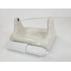 Beige Bone Almond Ceramic TP Toilet Paper Holder Wall Mount