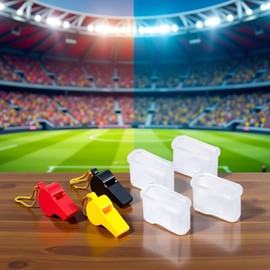 20 Pcs Clear Whistle Mouth Covers Sports Whitsles Cushioned Mouth Grip Coach Whistle Mouth Guard Sports Whistles Protctor Referee Whistles Covers for Referee Outdoor Recreation