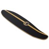 Yocaher Kicktail Rasta Longboard Deck