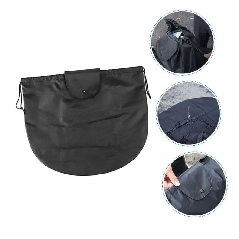Gatuida 2pcs Motorcycle Helmet Storage Bag Helmet Holder Pouch for