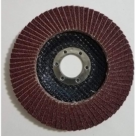 4-1/2 inch 120 Grit Flap Disc for Weld Grinding, Deburring, Rust or Paint Removal, and Feathering