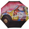 Doppler Modern Art Mini Pocket Umbrella with Hand Opener, multicoloured